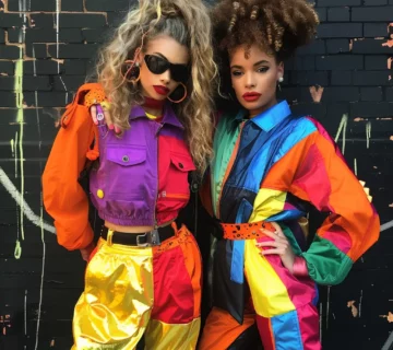 Top 10 iconic 90s fancy dress ideas, featuring Spice Girls and grunge outfits.