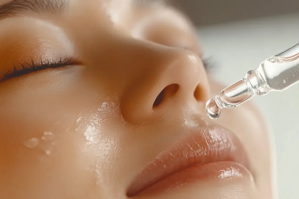 Korean skincare serum