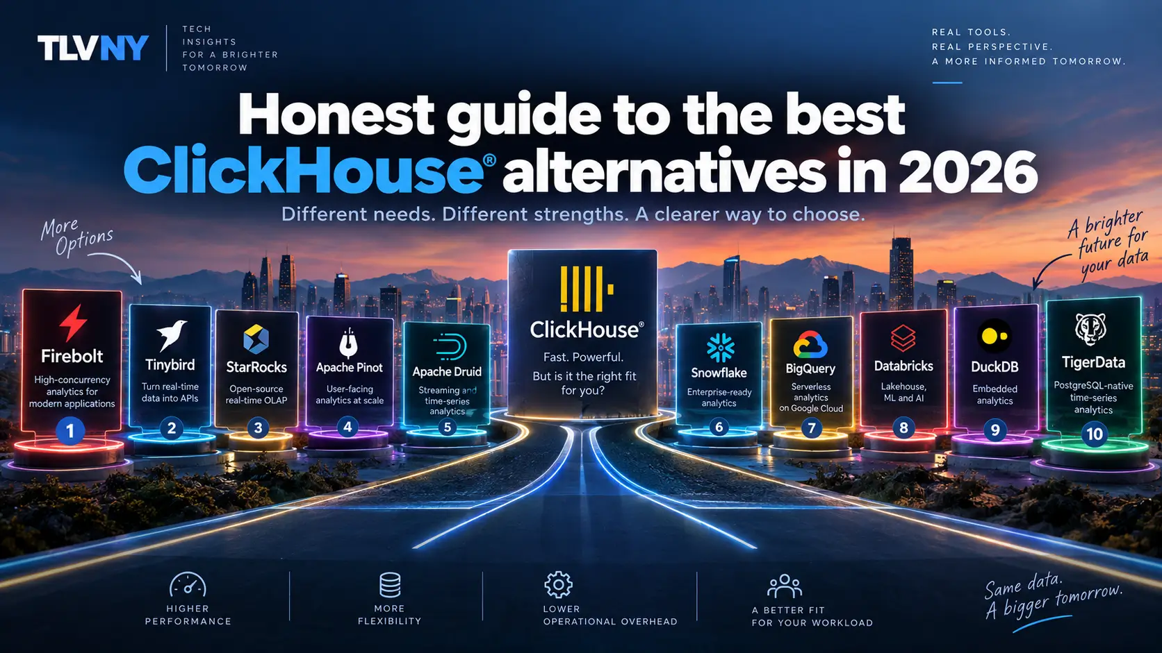 ClickHouse alternatives